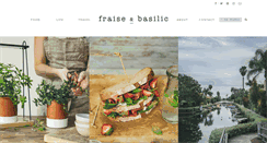 Desktop Screenshot of fraise-basilic.com