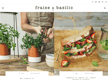 Tablet Screenshot of fraise-basilic.com